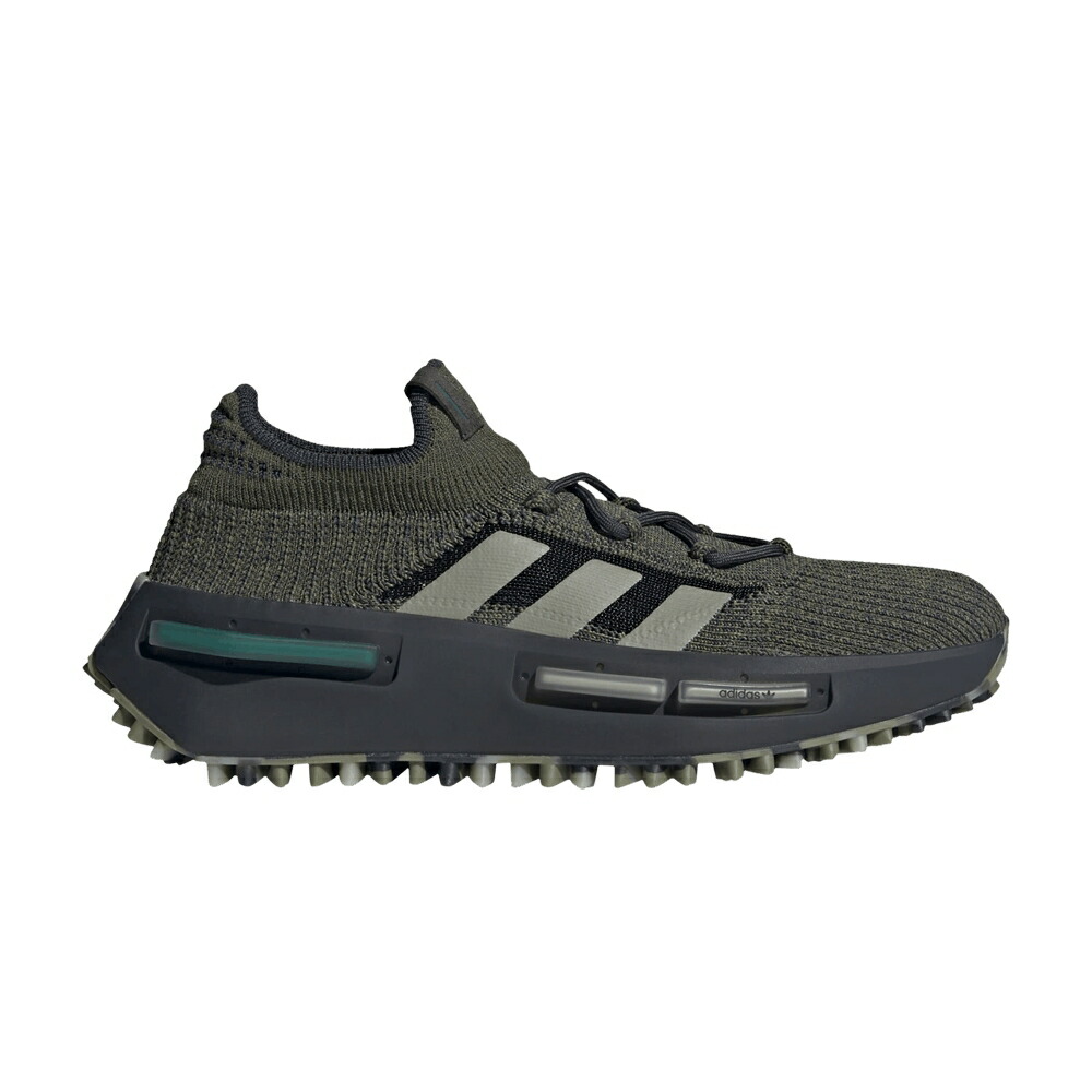 アディダス オリーブ 銀色 シルバー カーボン NMD_S1 'FOCUS CARBON' スニーカー メンズ ADIDAS OLIVE / FOCUS OLIVE SILVER PEBBLE CARBON｜スニケス