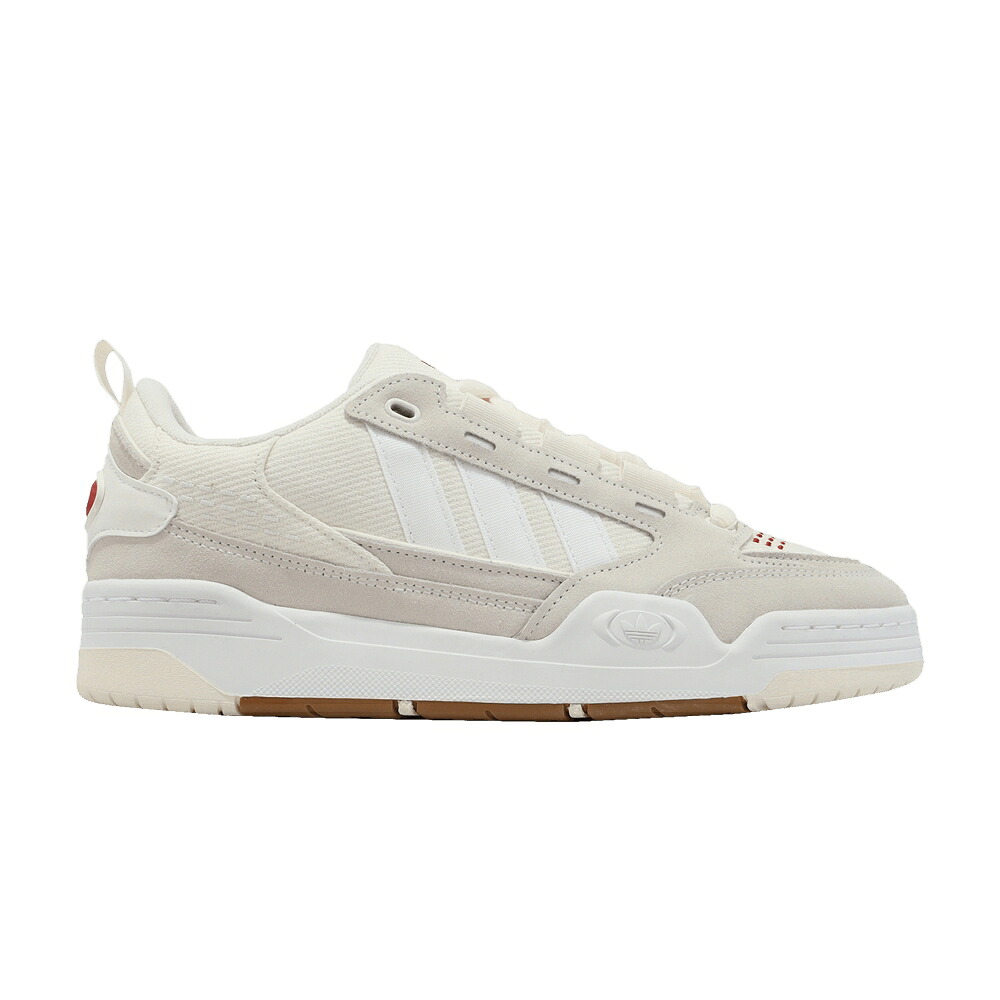アディダス コア 白色 ホワイト 'WHITE RED' スニーカー メンズ ADIDAS ADI2000 COLLEGIATE / CORE WHITE CLOUD WHITE｜スニケス