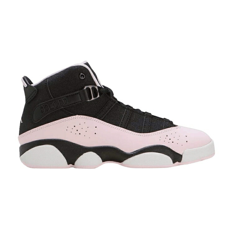 AIR JORDAN ナイキ リング ピンク 黒色 ブラック エアジョーダン 'BLACK FOAM' ジュニア キッズ キッズファッション 