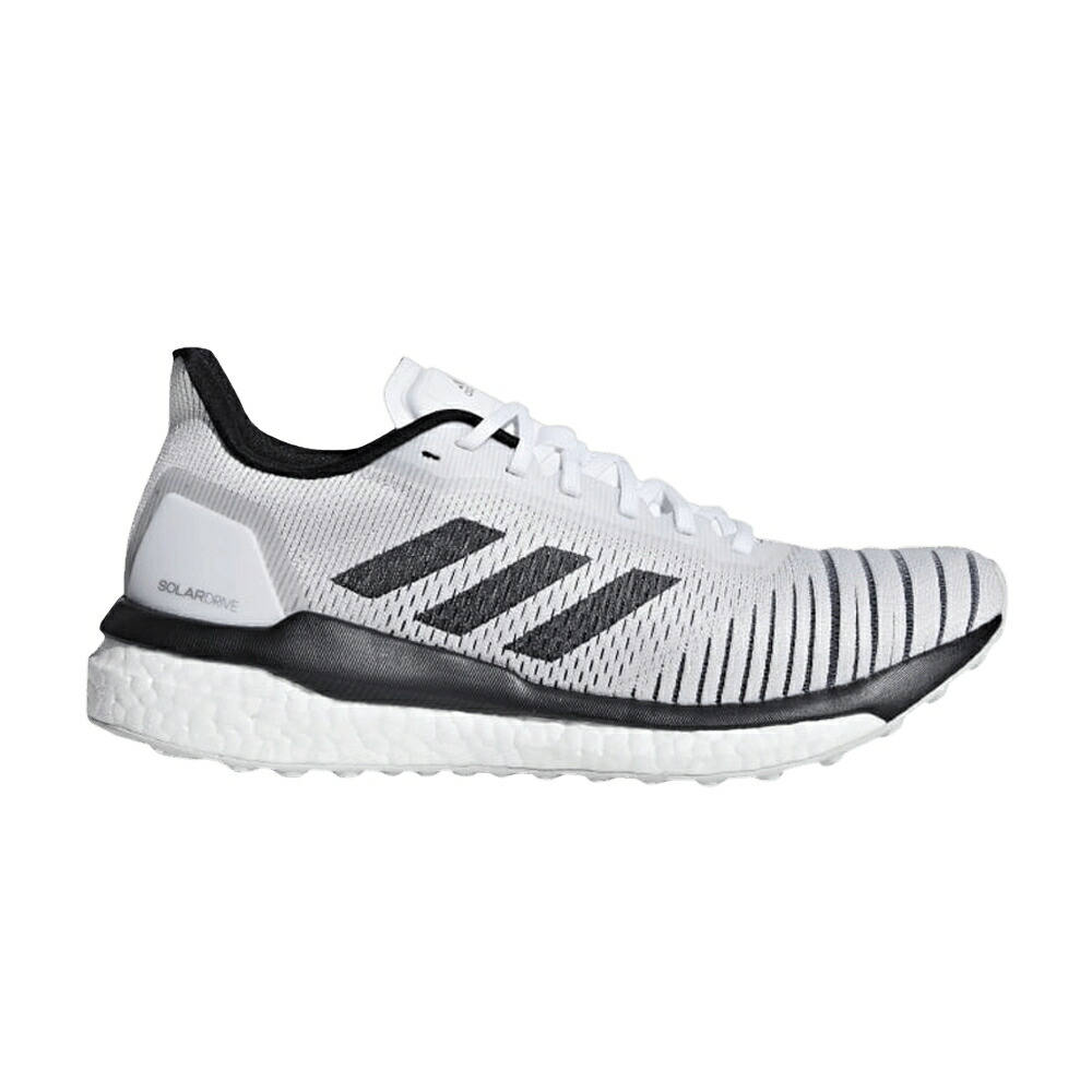 アディダス 黒色 ブラック 白色 ホワイト コア 灰色 グレー 'WHITE GREY' スニーカー レディース ADIDAS WMNS SOLAR DRIVE BLACK / CLOUD WHITE CORE BLACK GREY