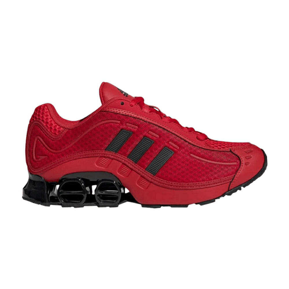 アディダス 中核グループ 黒いこと 黒いこと \u0027BETTER SCARLET\u0027 スニーカー メンズ ADIDAS MEGARIDE O1 / BETTER SCARLET CORE BLACK CORE