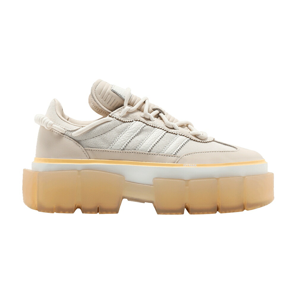 アディダス 運動場 象牙色 白いこと 白いこと \u0027RODEO IVORY\u0027 スニーカー レディース ADIDAS IVY PARK X WMNS SUPER SLEEK - HALO / HALO IVORY CHALK WHITE GUM レディース靴-靴-スニーカー