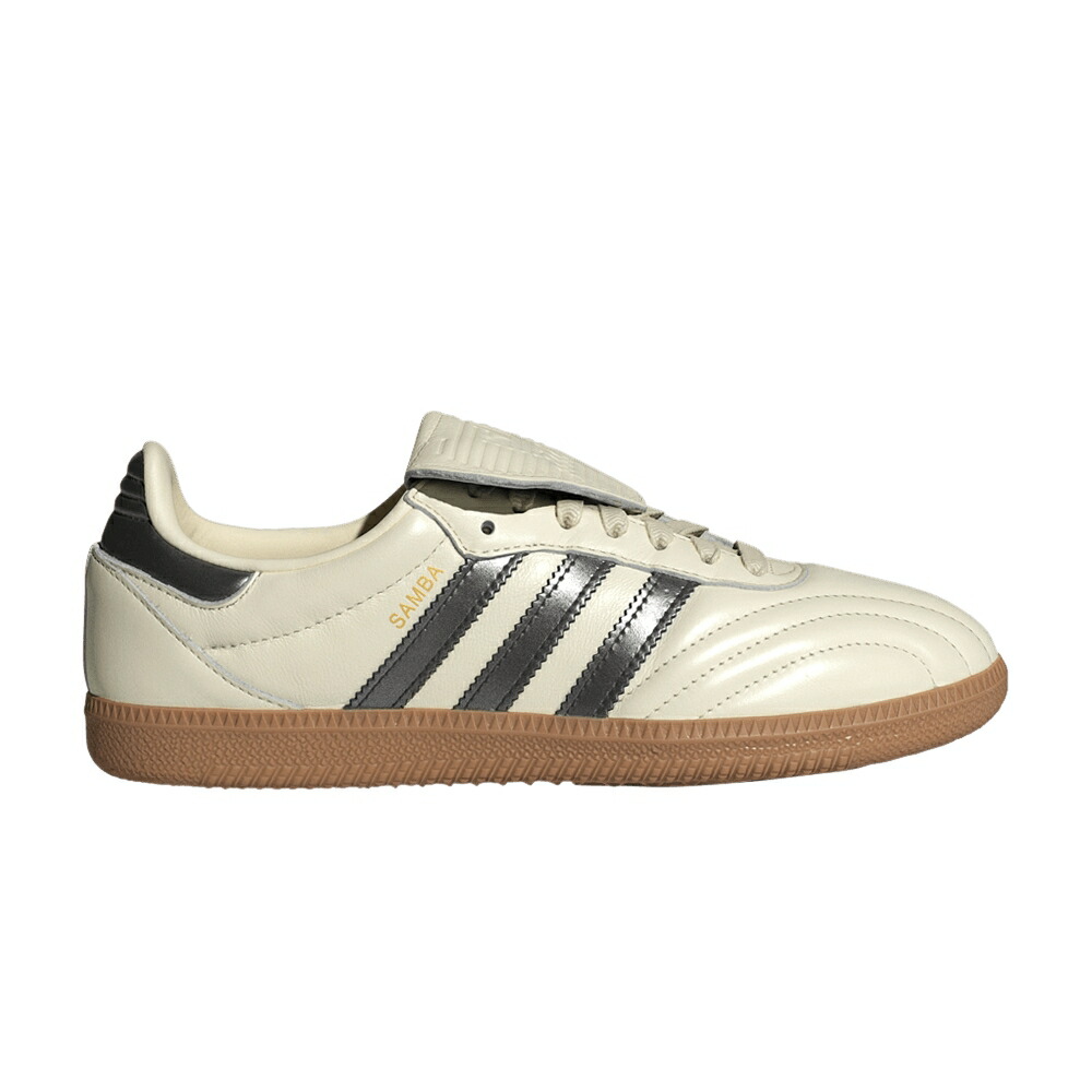 アディダス サンバ 黒色 ブラック クリーム 白色 ホワイト コア CREAM GUM スニーカー レディース ADIDAS WMNS SAMBA LT METALLIC BLACK / CREAM WHITE CORE BLACK GUM