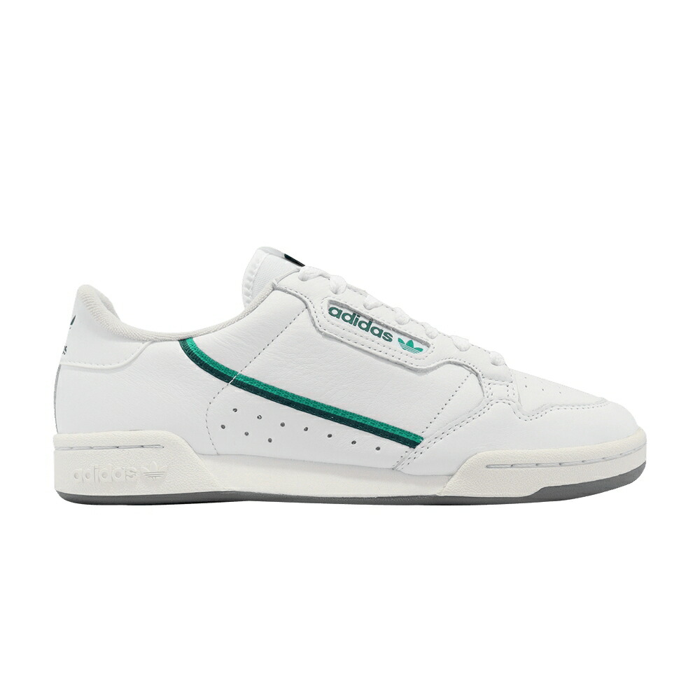 アディダス 白いこと 白いこと 緑 緑であること \u0027WHITE GREEN\u0027 スニーカー メンズ ADIDAS CONTINENTAL 80 GLORY / CLOUD WHITE GLORY GREEN