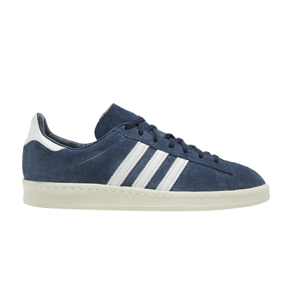 アディダス キャンパス 紺色 ネイビー 白色 ホワイト 'NAVY WHITE' スニーカー メンズ ADIDAS CAMPUS 80S OFF / COLLEGIATE NAVY CLOUD WHITE OFF