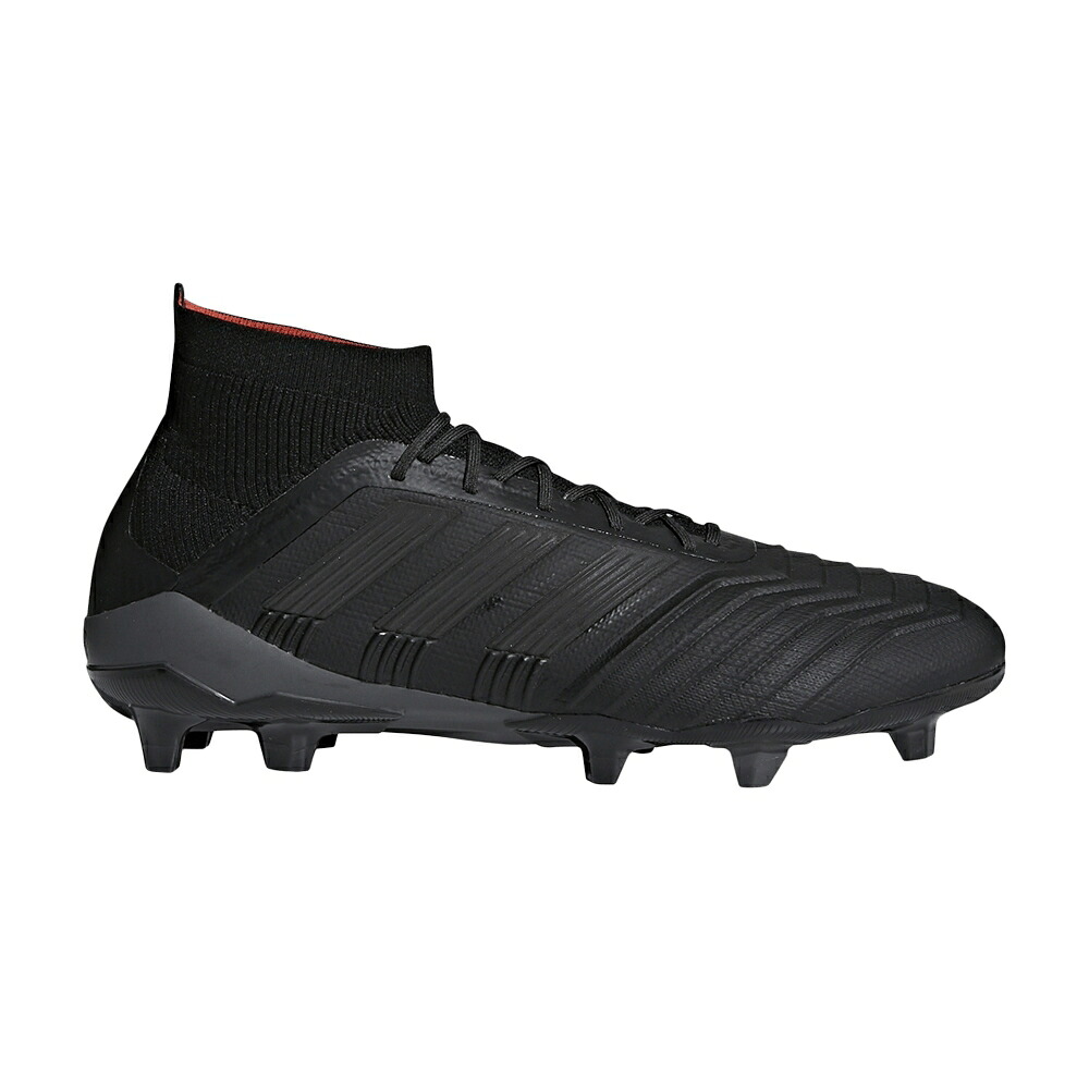 アディダス プレデター 中核グループ 黒いこと 黒いこと レアル 18.1 \u0027BLACK CORAL\u0027 スニーカー メンズ ADIDAS PREDATOR FG / CORE BLACK REAL CORAL