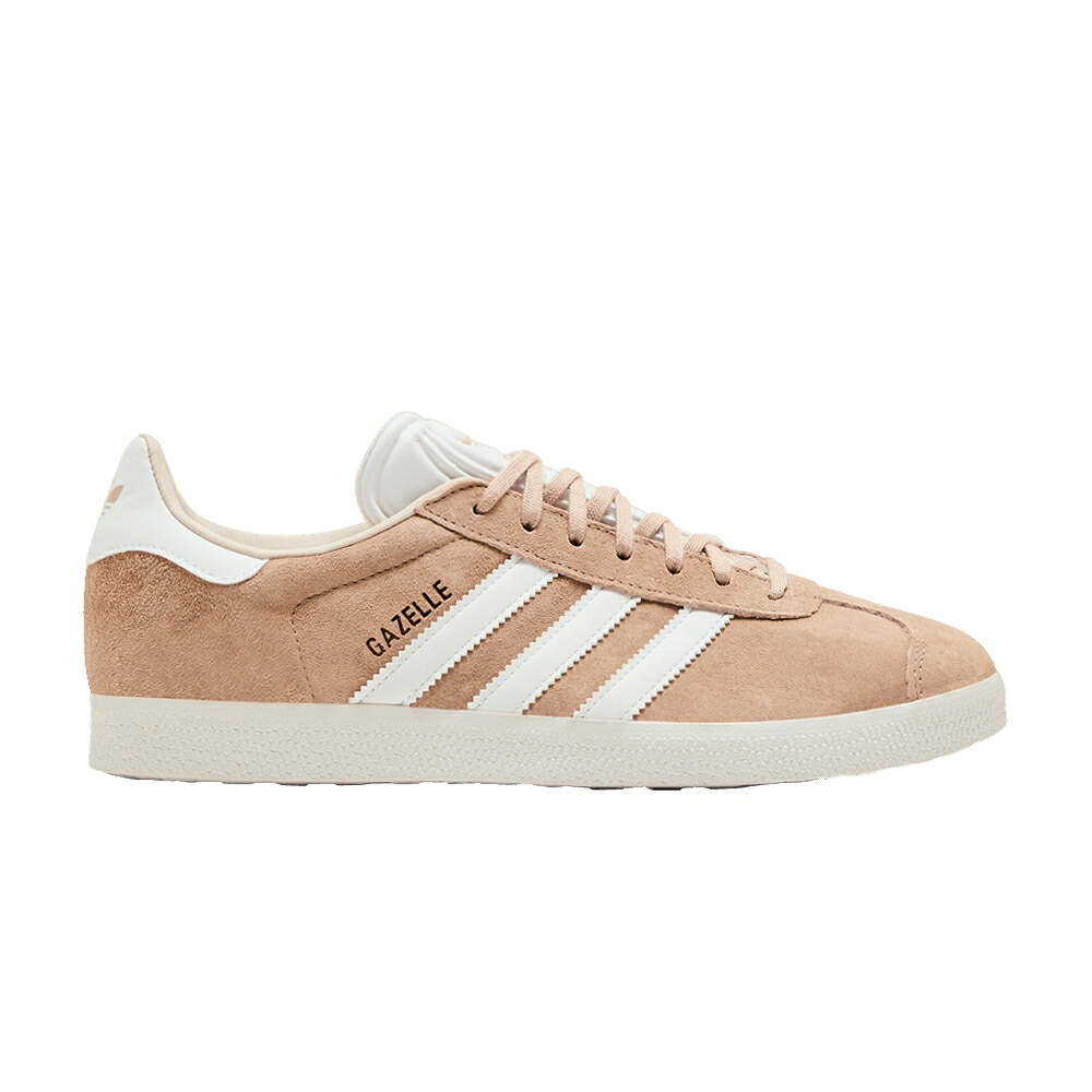 アディダス ガゼル パール 白色 ホワイト 'LINEN' スニーカー レディース ADIDAS WMNS GAZELLE / ASH PEARL FOOTWEAR WHITE LINEN｜スニケス