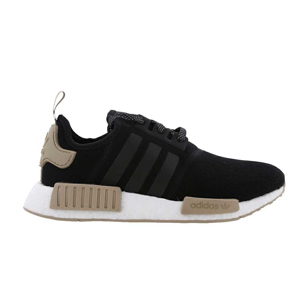 アディダス 中核グループ 黒いこと 黒いこと 白いこと 白いこと NMD_R1 \u0027BLACK WOOL\u0027 スニーカー メンズ ADIDAS CHAMPS SPORTS X / CORE BLACK FOOTWEAR WHITE TRACE