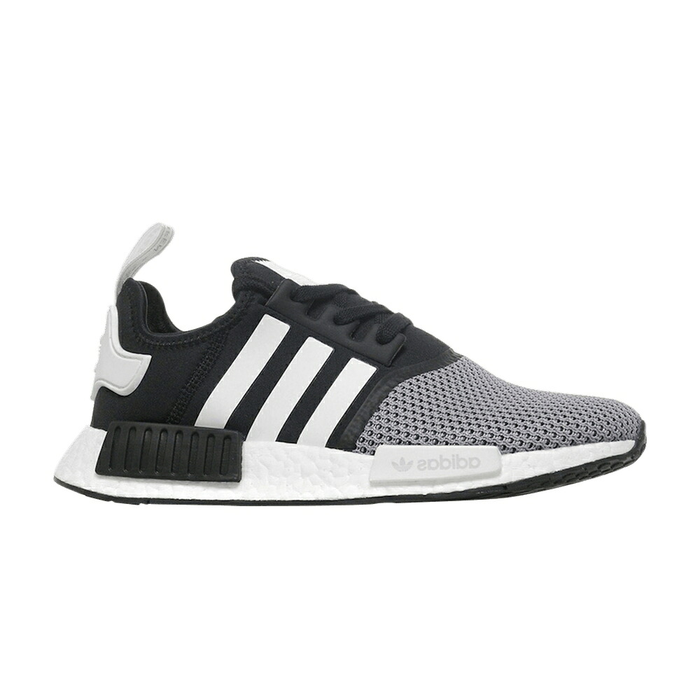 アディダス 黒色 ブラック 灰色 グレー 白色 ホワイト NMD_R1 'JD SPORTS' スニーカー メンズ ADIDAS / BLACK GREY WHITE|スニケス