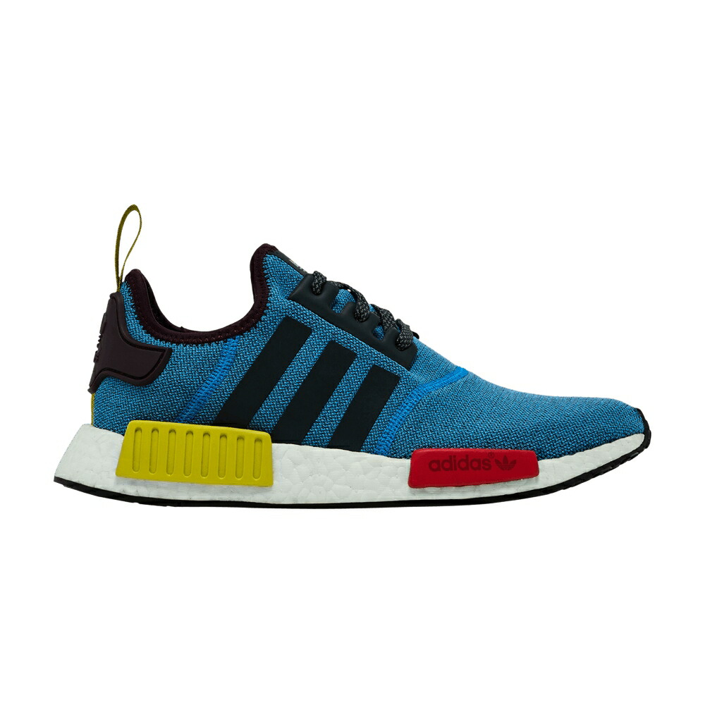 アディダス 赤 赤いこと ぼうぜん自失 緑 緑であること NMD_R1 \u0027VILLA EXCLUSIVE\u0027 スニーカー メンズ ADIDAS VILLA X / CERULEAN BRIGHT RED SHOCK GREEN