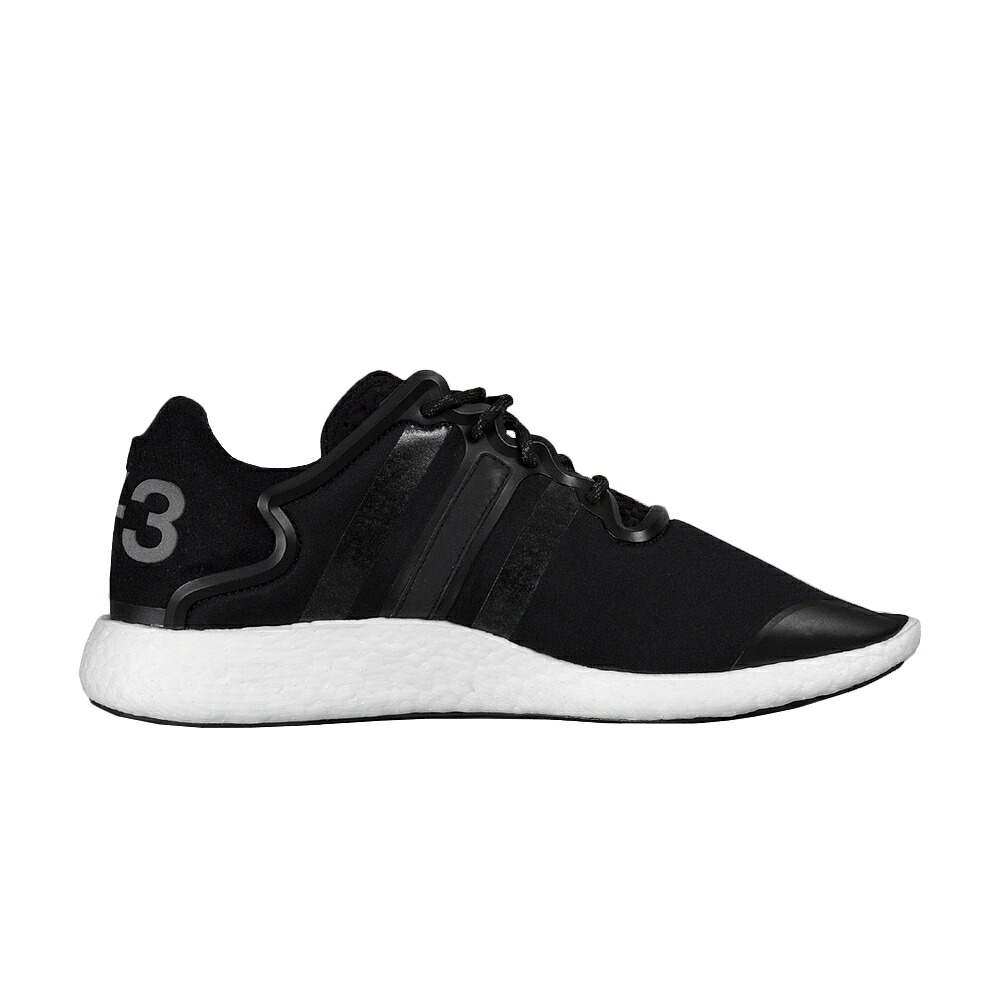 アディダス ラン コア 黒色 ブラック 'BLACK REFLECTIVE' スニーカー メンズ ADIDAS Y-3 YOHJI RUN / CORE BLACK REFLECT FOOTWEAR|スニケス