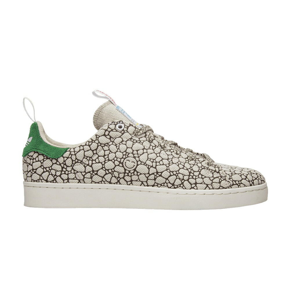 アディダス ベイト 茶色 ブラウン 緑 グリーン スタンスミス HAPPY 420 スニーカー メンズ ADIDAS BAIT X STAN SMITH VULC / CLEAR BROWN GREEN VIVRED