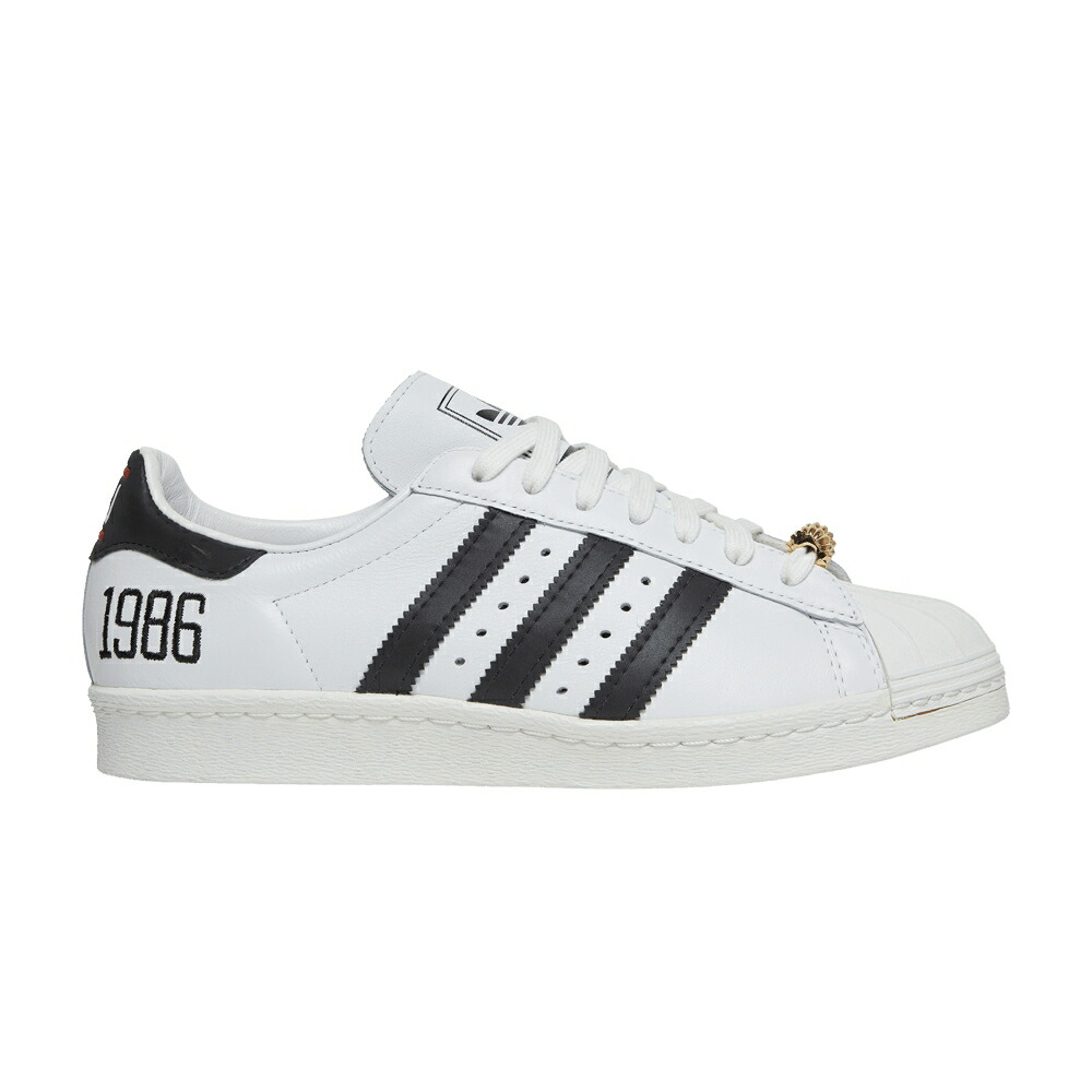 アディダス ラン スーパースター 'MY ADIDAS' スニーカー メンズ ADIDAS RUN DMC X SUPERSTAR 80S / RUNWHT BLACK1 RUNWHT