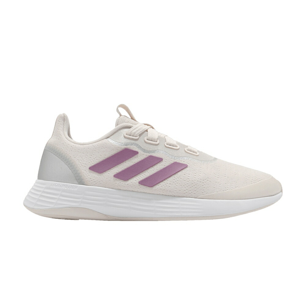 アディダス 白色 ホワイト CHALK METALLIC スニーカー レディース ADIDAS WMNS QT RACER SPORT CHERRY / CHALK WHITE CHERRY METALLIC