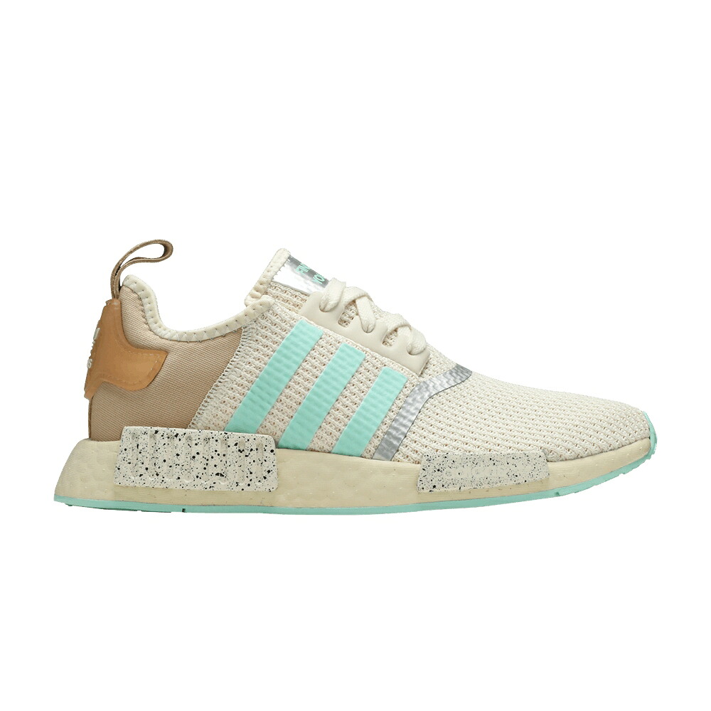 アディダス 皮膚軟化剤 白いこと 白いこと スターウォーズ NMD_R1 \u0027THE WAY\u0027 スニーカー レディース ADIDAS STAR WARS X WMNS CHILD - FIND YOUR / CREAM WHITE PALE NUDE CLEAR MINT