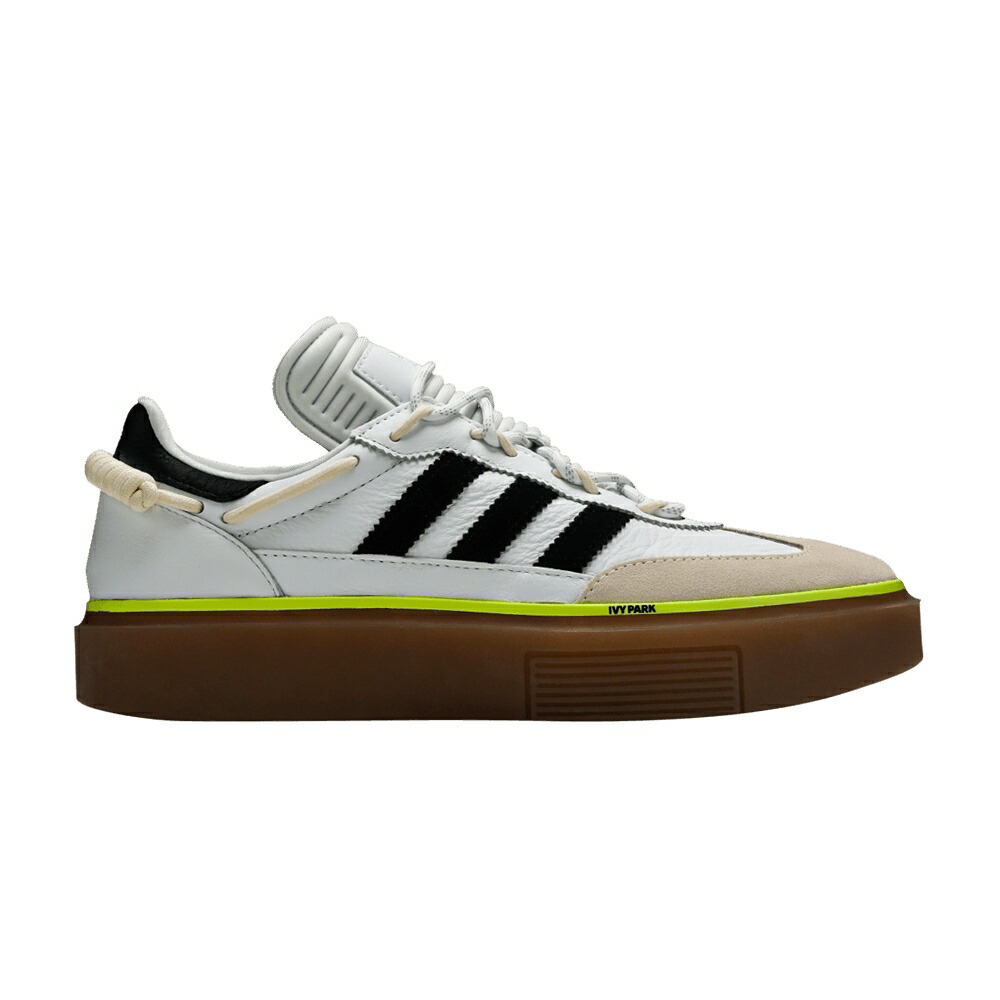 アディダス 運動場 白いこと 白いこと 中核グループ 黒いこと 黒いこと \u0027WHITE GUM\u0027 スニーカー レディース ADIDAS IVY PARK X WMNS SUPER SLEEK 72 / FOOTWEAR WHITE CORE BLACK ECRU