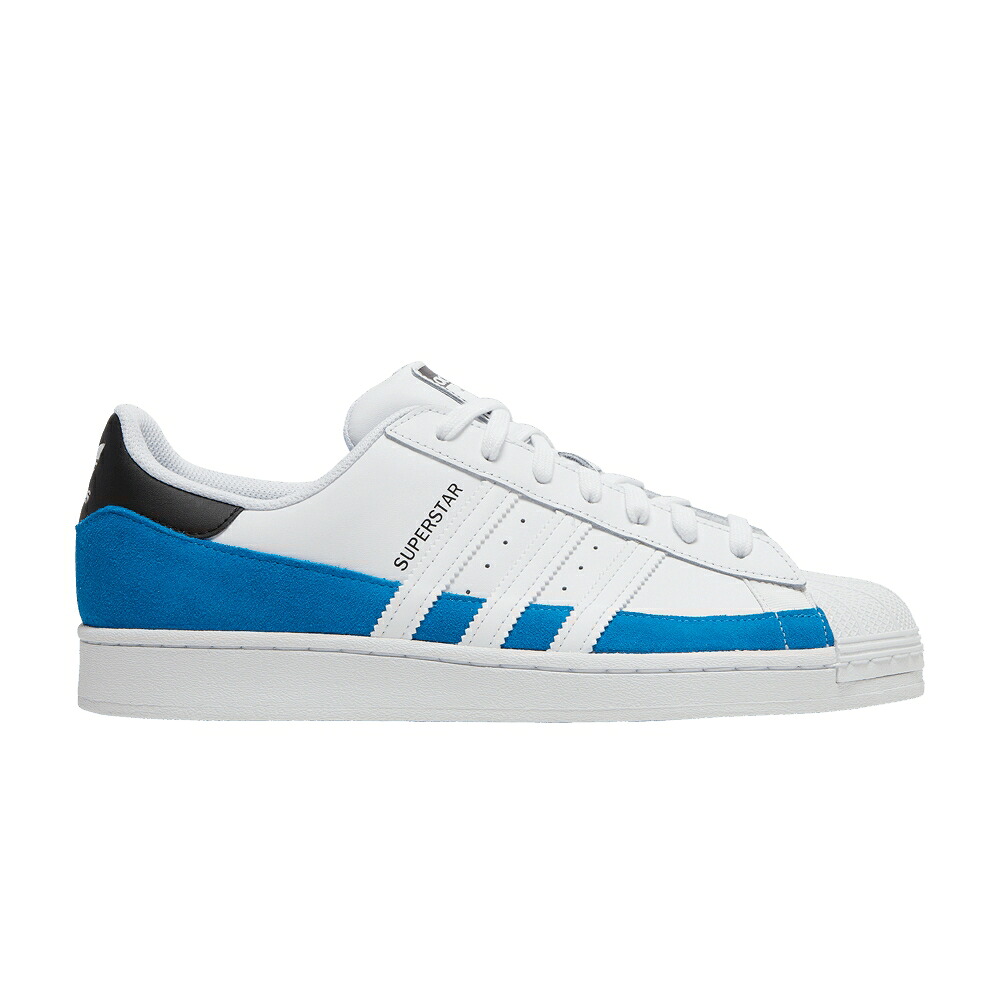 アディダス スーパースター 青色 ブルー 白色 ホワイト コア 'BRIGHT WHITE' スニーカー メンズ ADIDAS SUPERSTAR BLUE / BRIGHT BLUE CLOUD WHITE CORE｜スニケス 34,125円