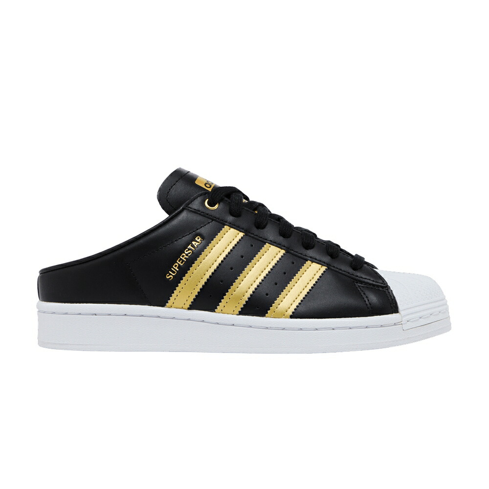 アディダス スーパースター ゴールド コア 黒色 ブラック 'BLACK METALLIC' スニーカー レディース ADIDAS WMNS SUPERSTAR MULE GOLD / CORE BLACK GOLD METALLIC CLOUD 26,195円