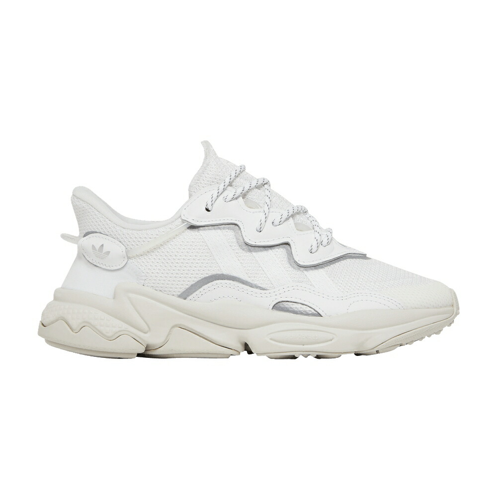 アディダス 白色 ホワイト 銀色 シルバー 灰色 グレー CLOUD GREY スニーカー レディース ADIDAS WMNS OZWEEGO WHITE / CLOUD WHITE SILVER METALLIC GREY