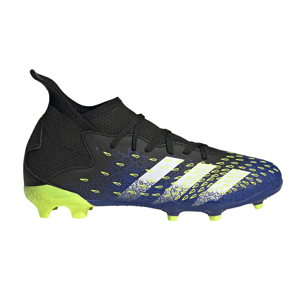 アディダス プレデター 青色 ブルー コア 黒色 ブラック 白色 ホワイト FREAK.3 'DEMONSCALE YELLOW' スニーカー メンズ ADIDAS PREDATOR FG J - ROYAL BLUE / CORE BLACK CLOUD WHITE SOLAR｜スニケス