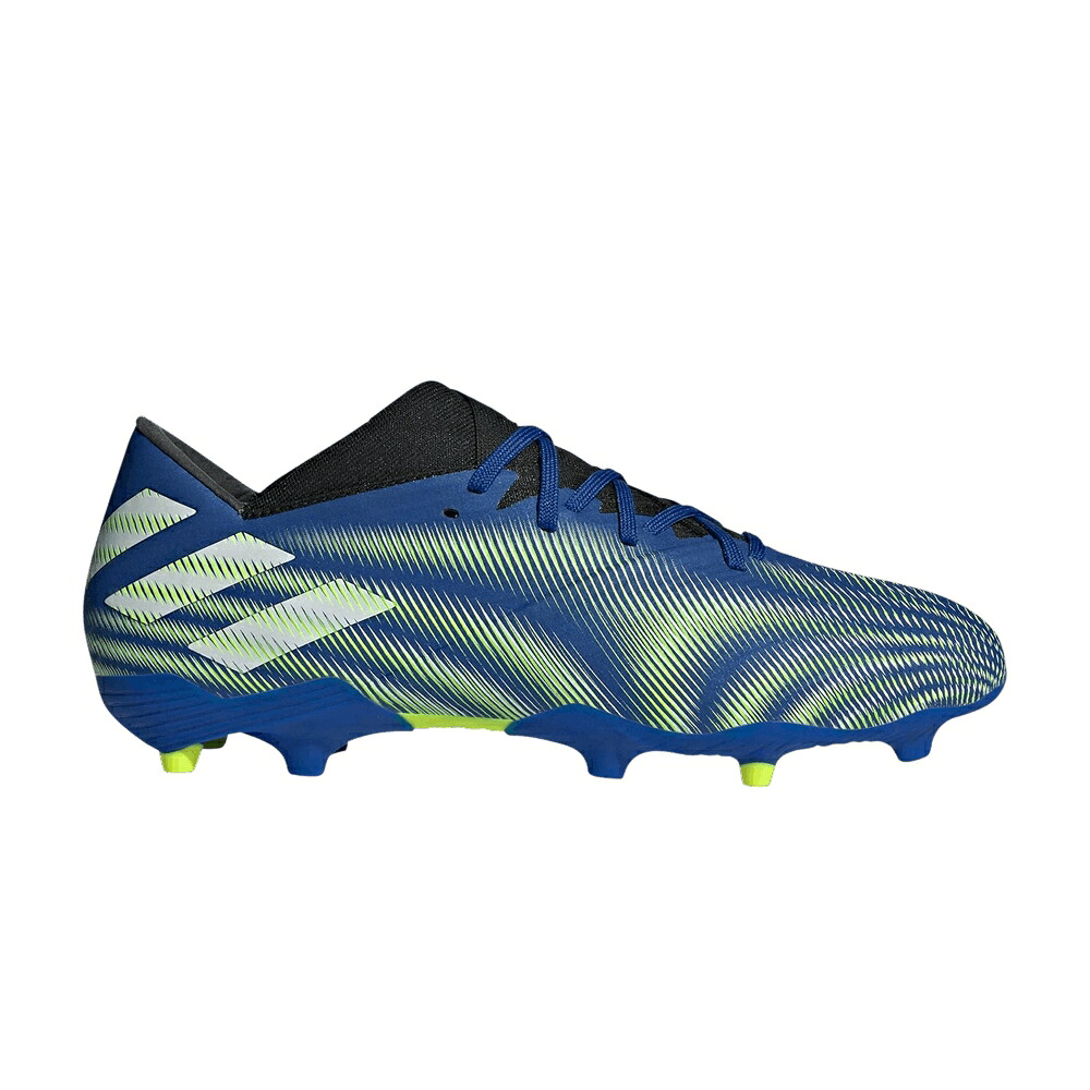 アディダス 青色 ブルー 白色 ホワイト NEMEZIZ.2 'TENSION TAPE' スニーカー メンズ ADIDAS FG / ROYAL BLUE CLOUD WHITE SOLAR｜スニケス