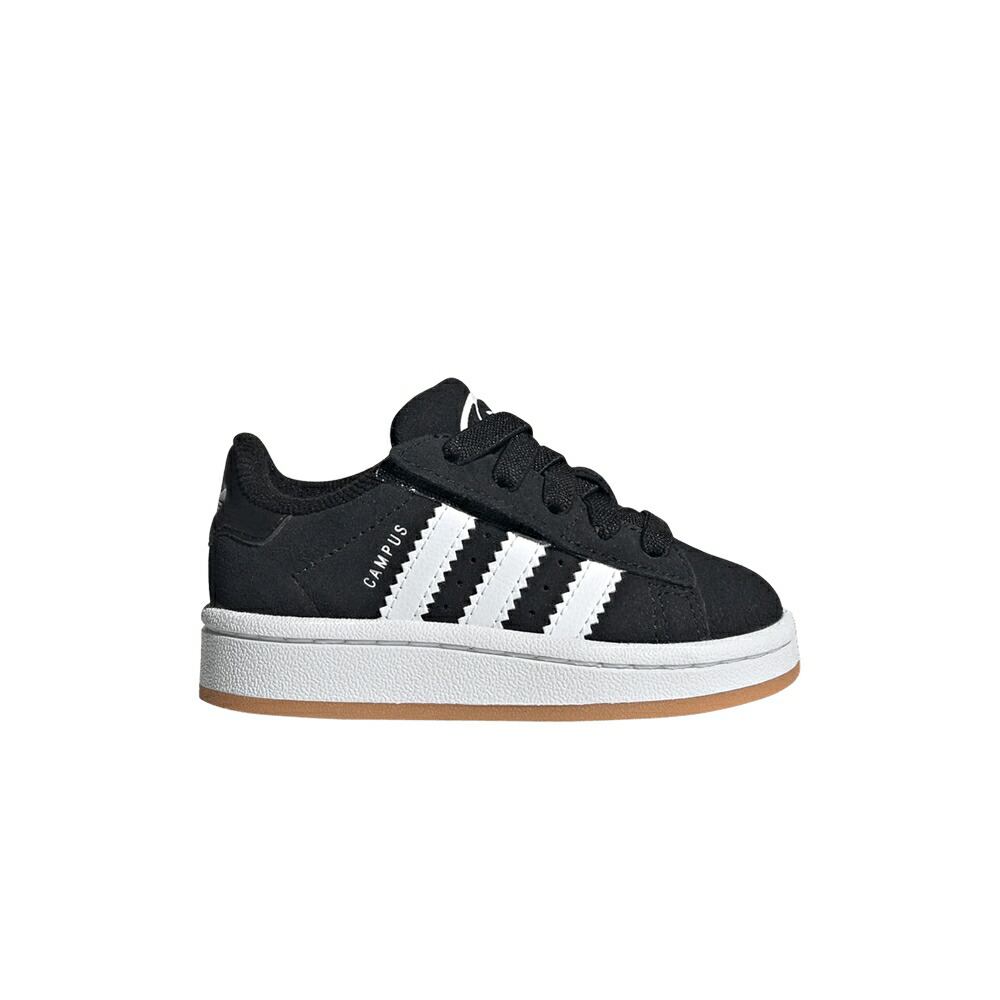 アディダス キャンパス コア 黒色 ブラック 白色 ホワイト BLACK WHITE スニーカー メンズ ADIDAS CAMPUS 00S COMFORT CLOSURE EL I / CORE BLACK CLOUD WHITE GUM