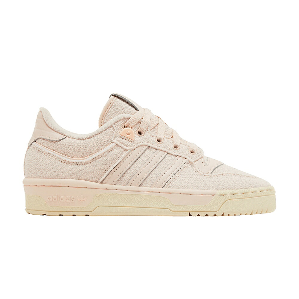 アディダス クリーム 白色 ホワイト 'WONDER QUARTZ' スニーカー レディース ADIDAS WMNS RIVALRY 86 LOW / WONDER QUARTZ CREAM WHITE WONDER|スニケス