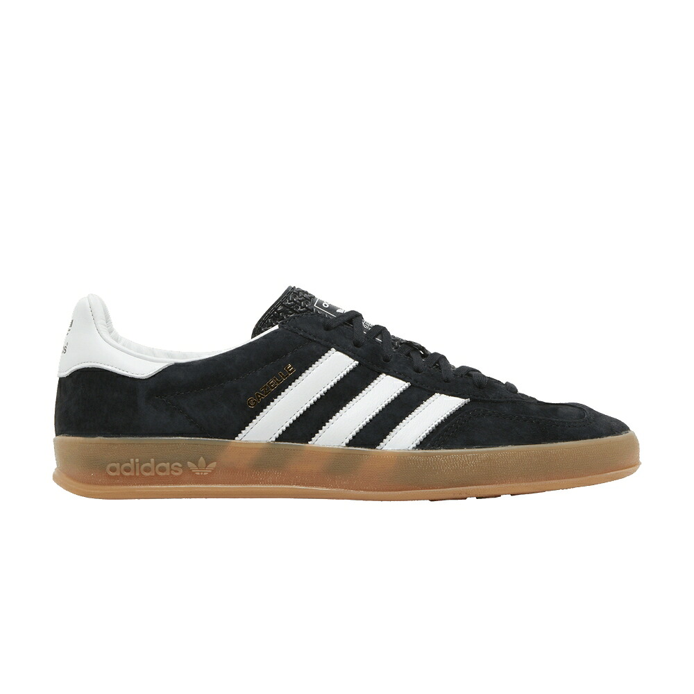 アディダス ガゼル 白いこと 白いこと 中核グループ 黒いこと 黒いこと \u0027BLACK GUM\u0027 スニーカー メンズ ADIDAS GAZELLE INDOOR WHITE / CORE BLACK CLOUD WHITE CORE