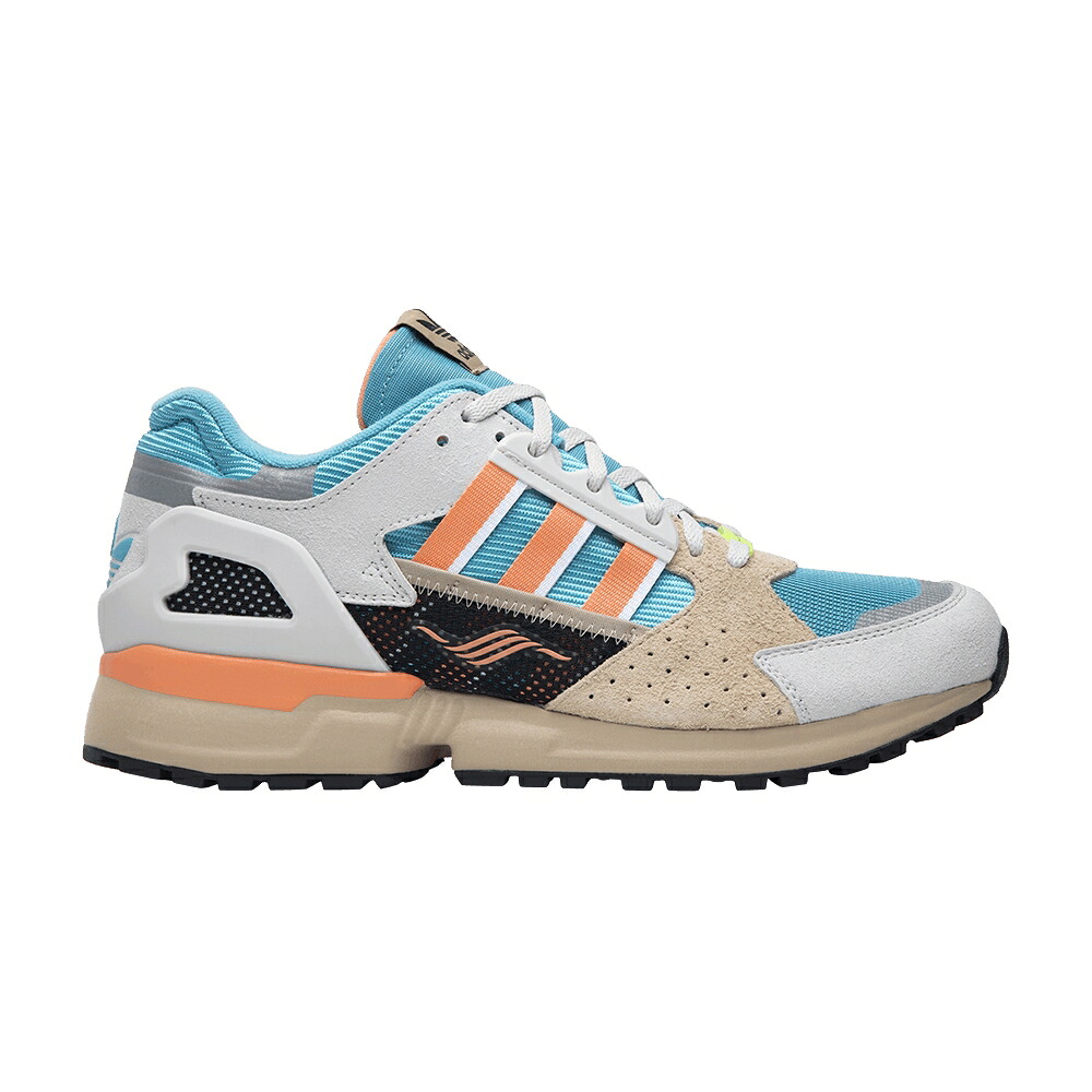 アディダス \u0027GREY BLUE\u0027 スニーカー メンズ ADIDAS ZX 10000C CORAL / SUPPLIER COLOR SUPPLIER COLOR