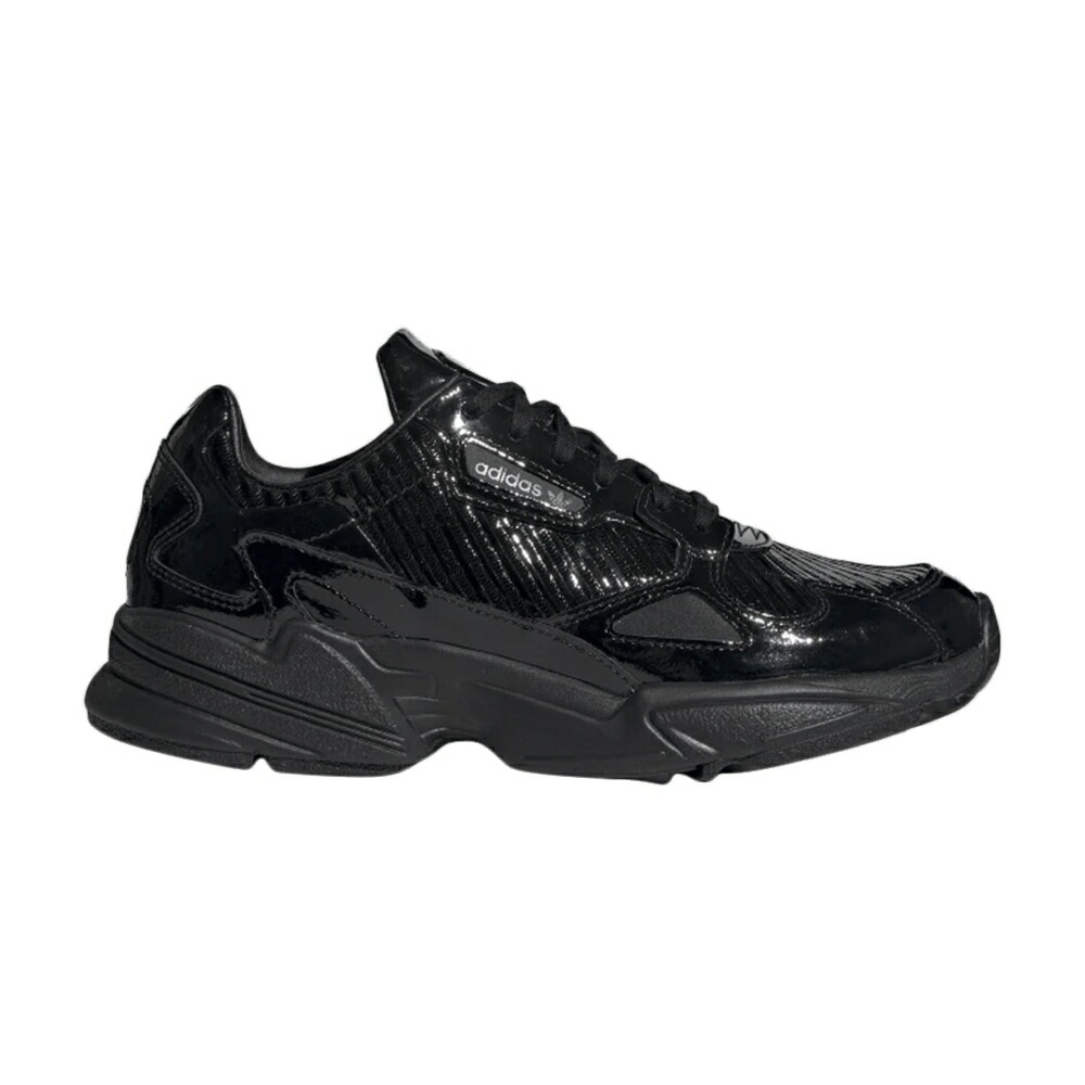 アディダス コア 黒色 ブラック 'GLOSSY BLACK' スニーカー レディース ADIDAS WMNS / CORE BLACK CORE BLACK COLLEGIATE