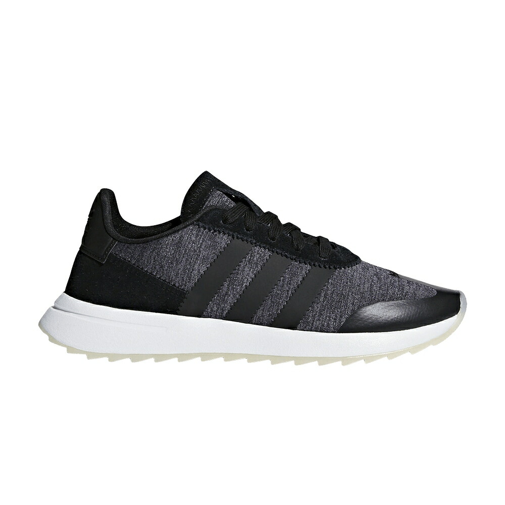 アディダス 黒色 ブラック 白色 ホワイト 灰色 グレー FLB_RUNNER スニーカー レディース ADIDAS WMNS / BLACK WHITE GREY