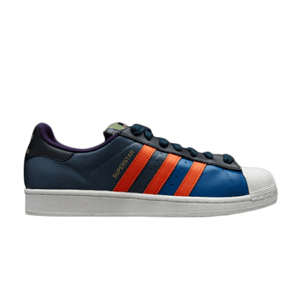 アディダス はやりっ子 橙 オレンジ色 \u0027ODDITY PACK\u0027 スニーカー メンズ ADIDAS SUPERSTAR / DARK MARINE COLLEGIATE ORANGE