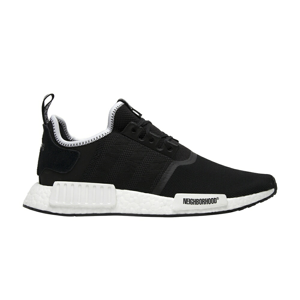 アディダス 黒いこと 黒いこと 白いこと 白いこと NMD_R1 \u0027TIGER\u0027 スニーカー メンズ ADIDAS INVINCIBLE X NEIGHBORHOOD / BLACK WHITE