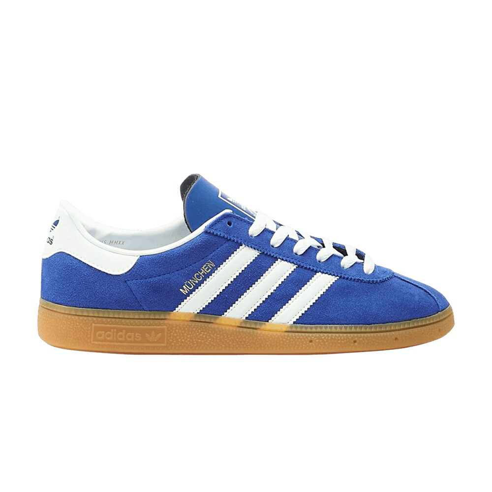 アディダス 青色 ブルー 白色 ホワイト 'CITY SERIES' スニーカー メンズ ADIDAS MUNCHEN / ROYAL BLUE CLOUD WHITE GUM