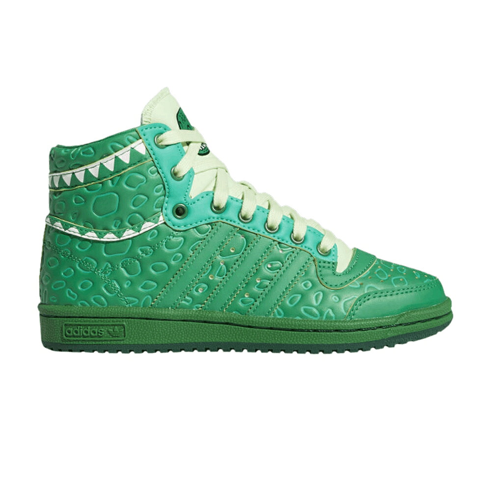 アディダス 緑 グリーン トップテン 'REX' スニーカー メンズ ADIDAS TOY STORY X TOP TEN HI J / GREEN SUPPLIER COLOUR SUPPLIER|スニケス