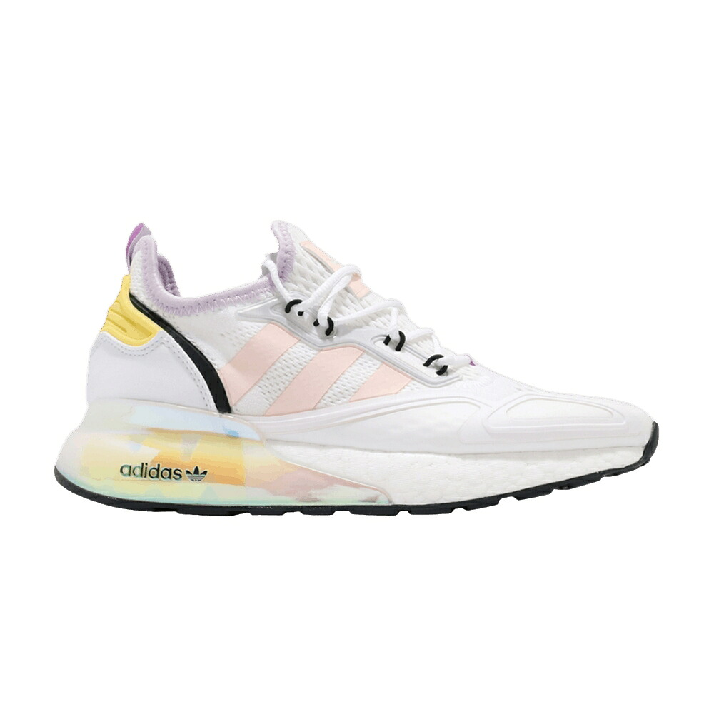 アディダス ブースト ピンク 白色 ホワイト コア 'WHITE TINT' スニーカー レディース ADIDAS WMNS ZX 2K BOOST PINK / FOOTWEAR WHITE PINK TINT CORE|スニケス