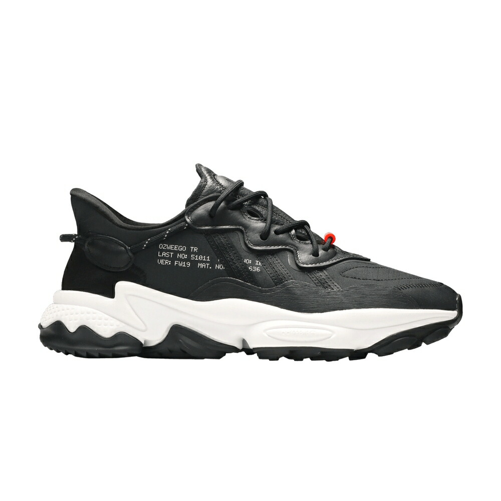 アディダス コア 黒色 ブラック 灰色 グレー 赤 レッド BLACK WHITE スニーカー メンズ ADIDAS OZWEEGO TR / CORE BLACK GREY SIX SOLAR RED