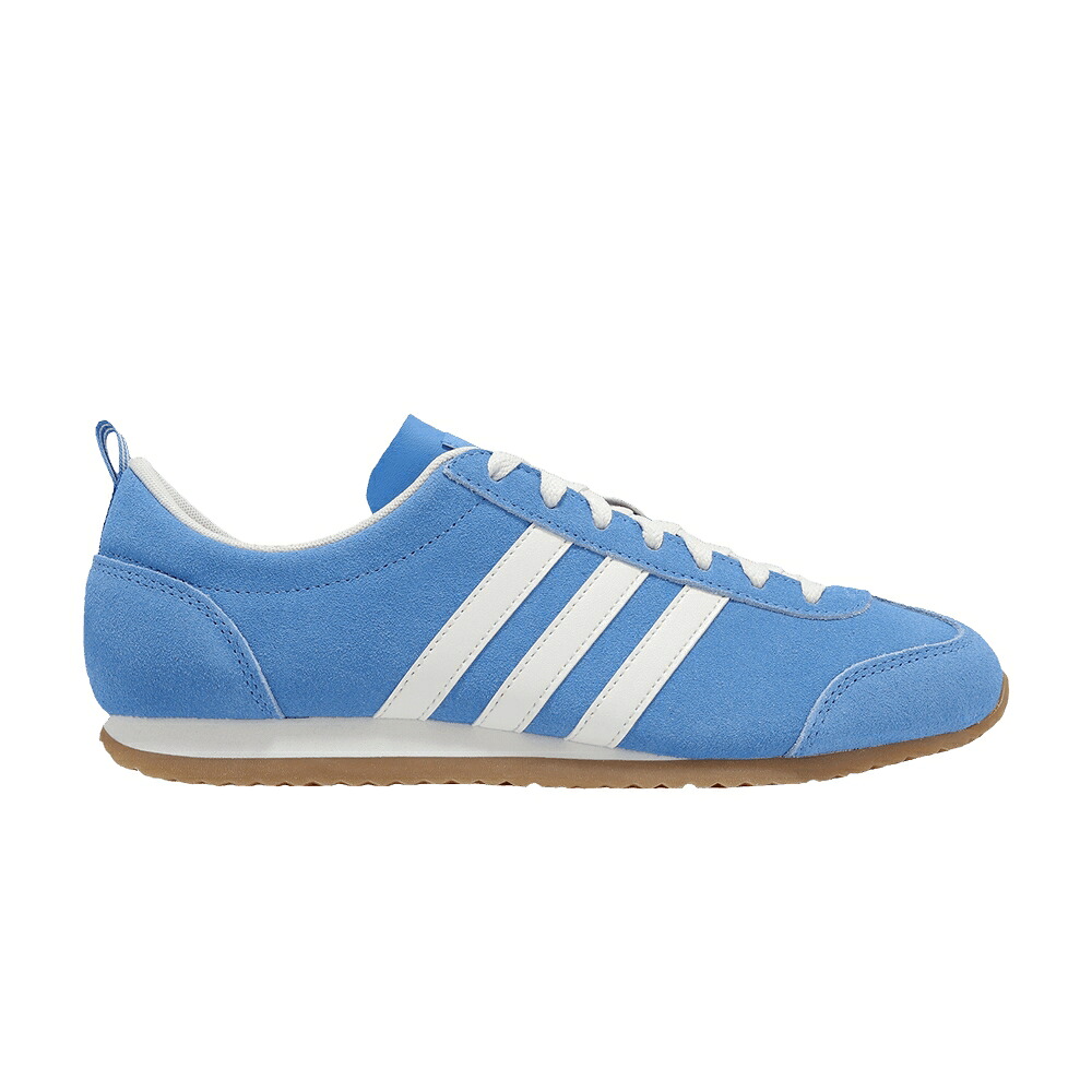 アディダス フュージョン 青色 ブルー 白色 ホワイト 2.0 'BLUE GUM' スニーカー メンズ ADIDAS VS JOG FUSION CHALK / BLUE FUSION CHALK WHITE GUM
