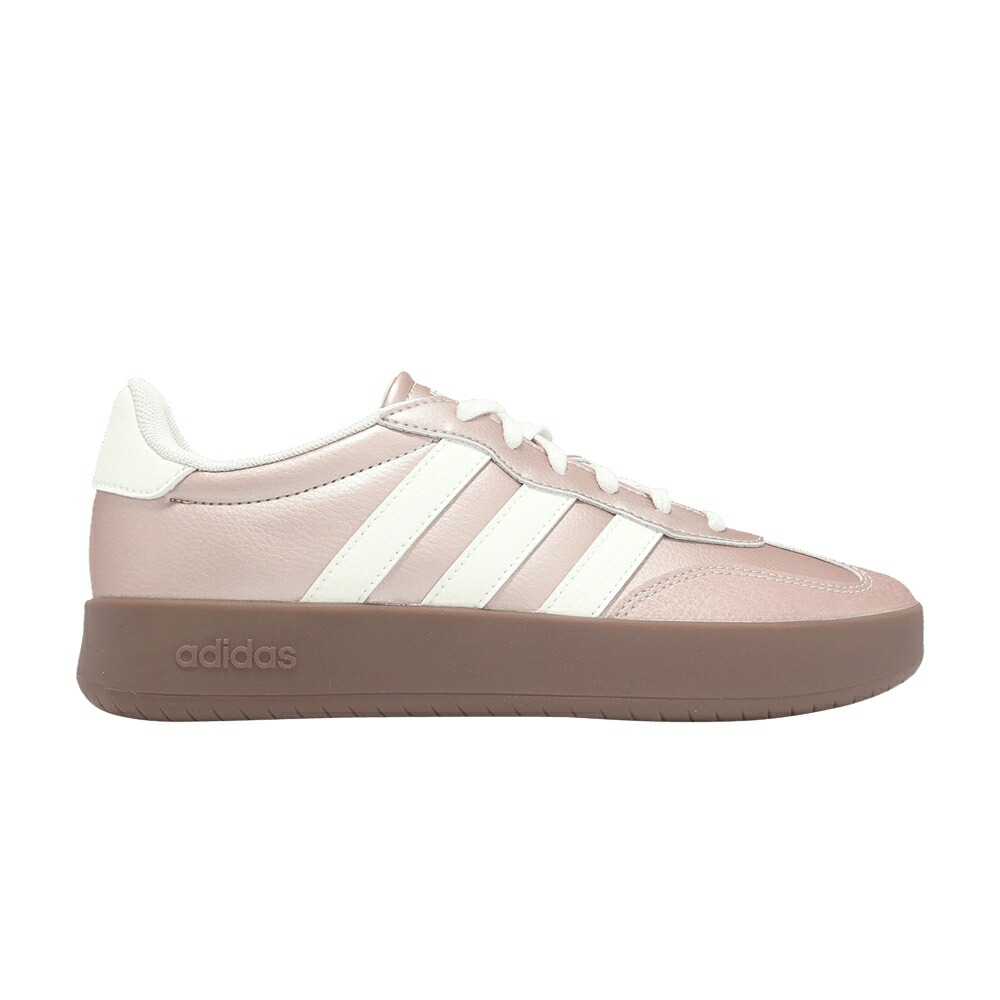 アディダス 白色 ホワイト ROSE GUM スニーカー メンズ ADIDAS BARREDA METALLIC / OFF WHITE OFF WHITE GUM