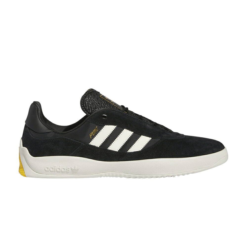 アディダス 中核グループ 黒いこと 黒いこと 象牙色 ゴールド \u0027BLACK IVORY\u0027 スニーカー メンズ ADIDAS PUIG / CORE BLACK IVORY BOLD GOLD