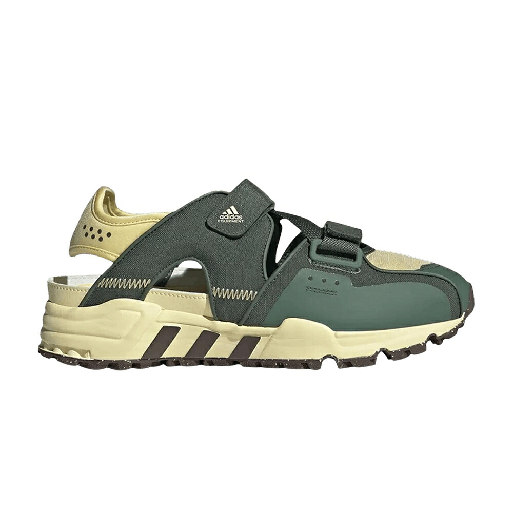 アディダス 緑 グリーン 茶色 ブラウン 黄色 イエロー 'PLANT GROW' スニーカー メンズ ADIDAS EQT93 SANDAL AND / GREEN OXIDE BROWN EASY YELLOW|スニケス