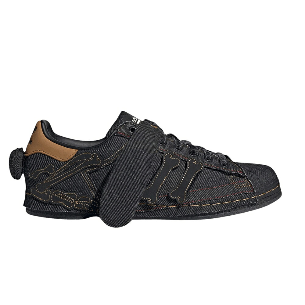 アディダス スーパースター コア 黒色 ブラック 茶色 ブラウン 'HALLOWEEN' スニーカー メンズ ADIDAS MELTING SADNESS X SUPERSTAR / CORE BLACK BROWN CORE BLACK|スニケス