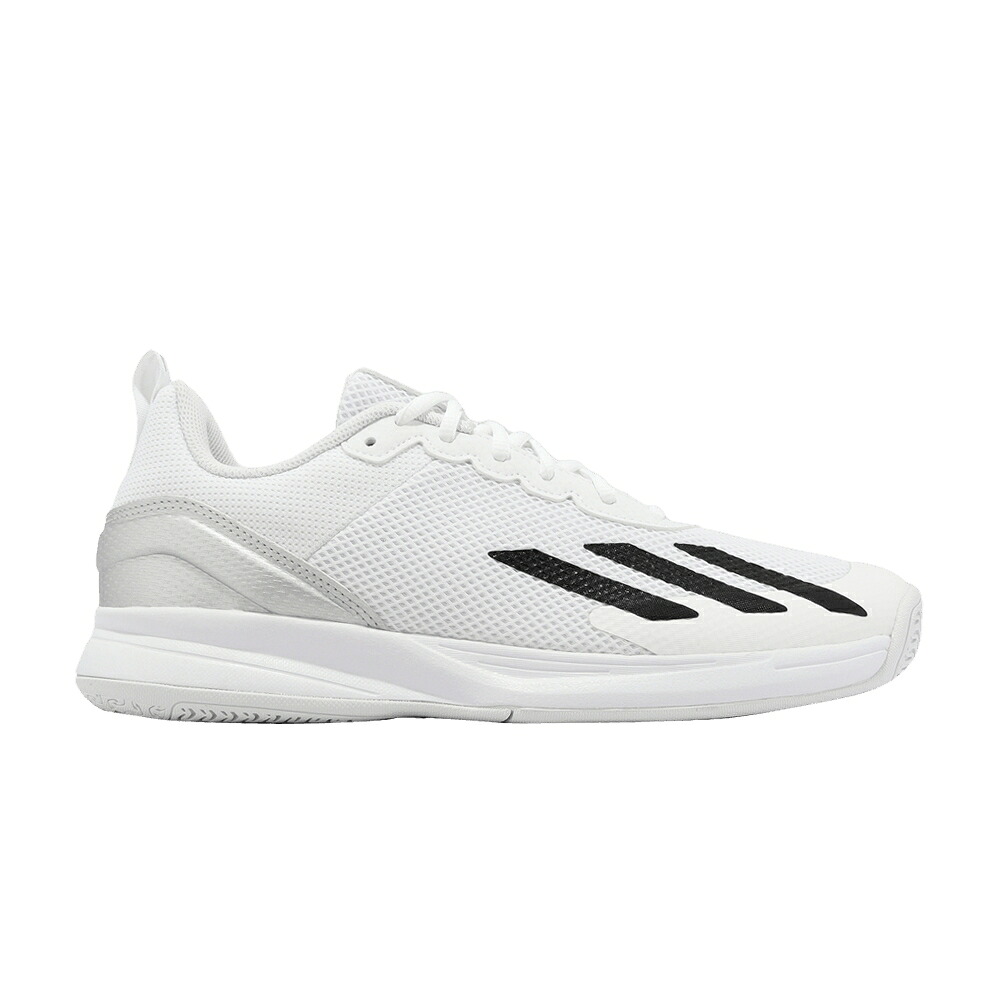 アディダス す早さ 黒いこと 黒いこと 白いこと 白いこと 中核グループ \u0027WHITE SILVER\u0027 スニーカー メンズ ADIDAS COURTFLASH SPEED BLACK / CLOUD WHITE CORE BLACK MATTE