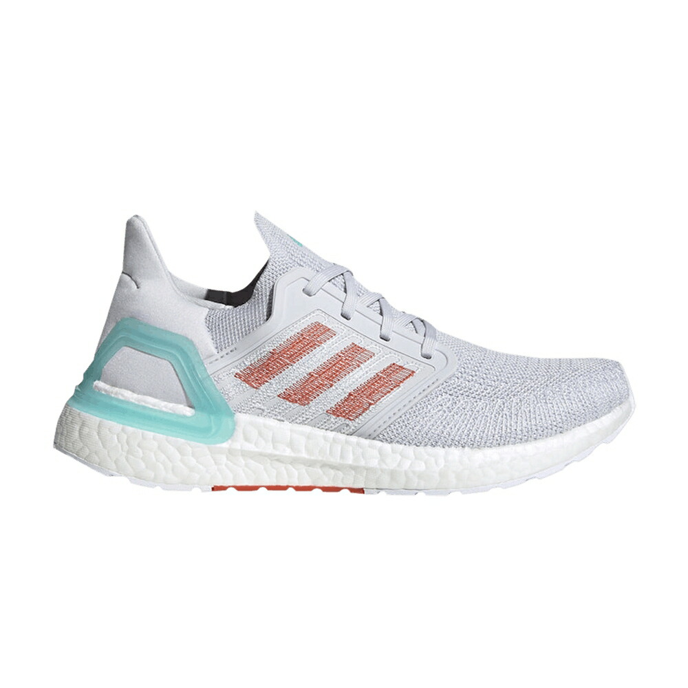 アディダス 灰色 グレー 橙 オレンジ 青色 ブルー 'TRUE ORANGE' スニーカー レディース ADIDAS WMNS PRIMEBLUE ULTRABOOST 20 / DASH GREY TRUE ORANGE BLUE