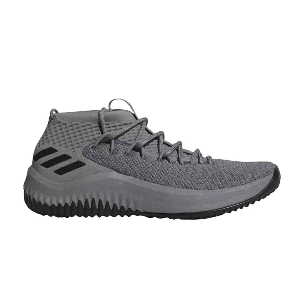 アディダス 薄墨色 薄墨色 中核グループ 黒いこと 黒いこと \u0027GREY\u0027 スニーカー メンズ ADIDAS DAME 4 / GREY CORE BLACK GREY