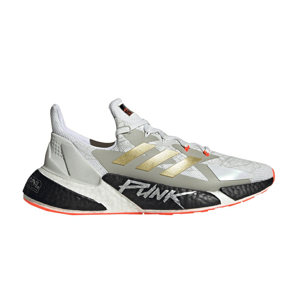 アディダス 白いこと 白いこと ゴールド \u0027CRYSTAL GOLD\u0027 スニーカー メンズ ADIDAS CYBERPUNK 2077 X X9000L4 WHITE / CRYSTAL WHITE GOLD METALLIC