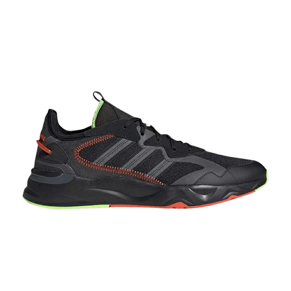 アディダス 赤 赤いこと 黒いこと 黒いこと 薄墨色 薄墨色 \u0027BLACK FLUORESCENT\u0027 スニーカー メンズ ADIDAS FUTUREFLOW RED / BLACK LIGHT GREY RED FLUORESCENT