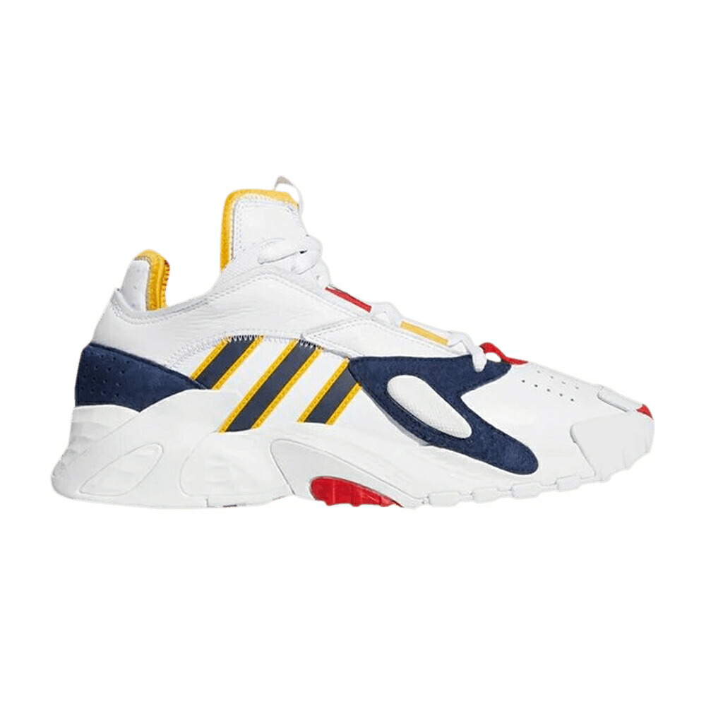 アディダス ストリートボール 紺色 ネイビー 白色 ホワイト WHITE SCARLET スニーカー メンズ ADIDAS STREETBALL NAVY / FOOTWEAR WHITE COLLEGIATE NAVY