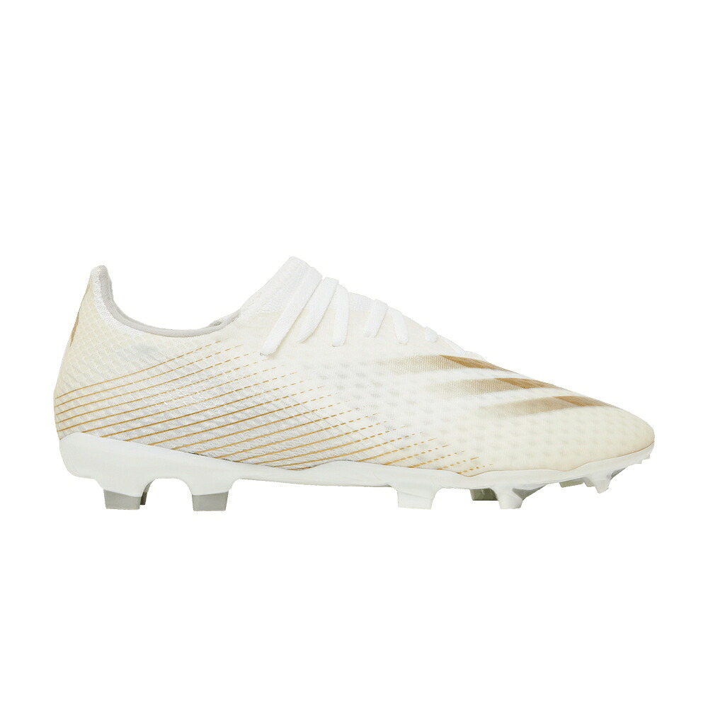 アディダス ゴールド 白いこと 白いこと GHOSTED.3 \u0027WHITE MELANGE\u0027 スニーカー メンズ ADIDAS X FG METALLIC GOLD / CLOUD WHITE METALLIC GOLD