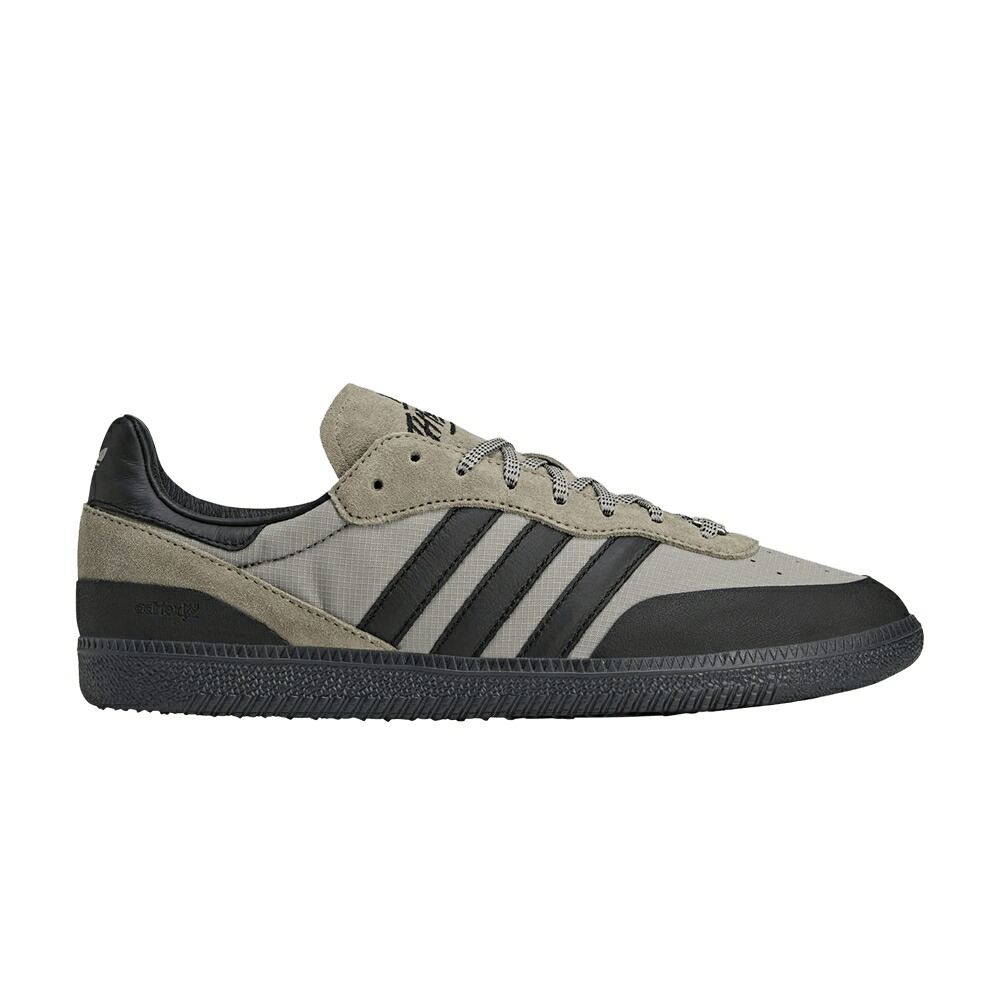 アディダス 銀色 シルバー コア 黒色 ブラック 'SILVER PEBBLE' スニーカー メンズ ADIDAS 100 THIEVES X PALOS HILLS / SILVER PEBBLE CORE BLACK CLOUD｜スニケス